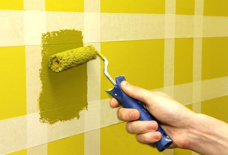 Покраска стен — варианты идеального оформления дизайна на 80 фото